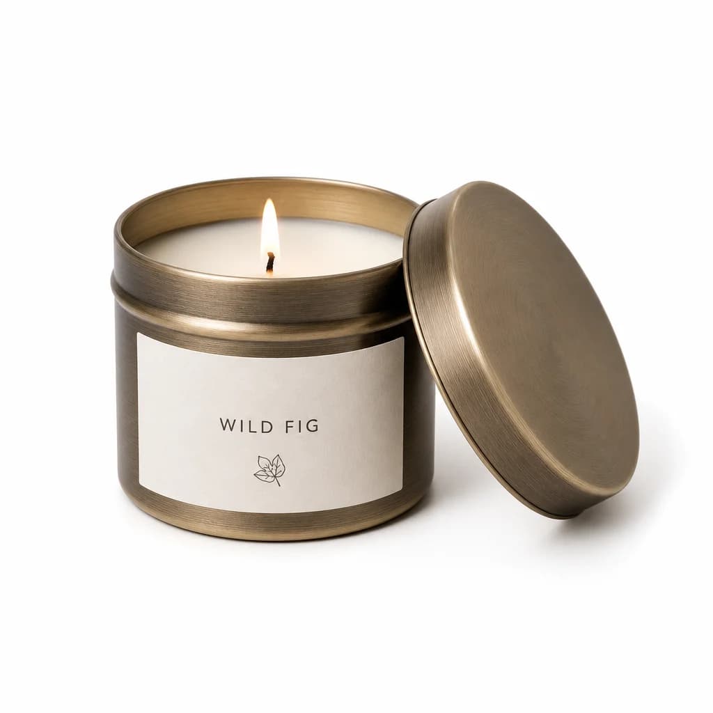 Wild Fig & Cedar Travel Candle