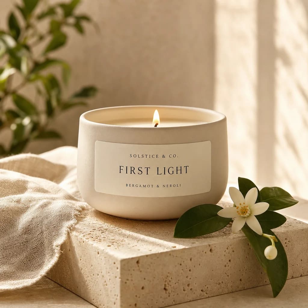 First Light — Passionfruit & Pink Pepper Candle